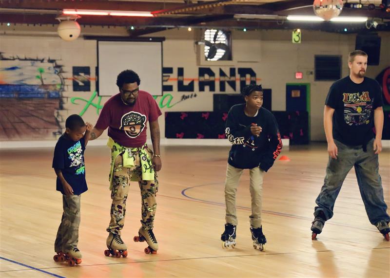 Roller Skating Fun at Skateland